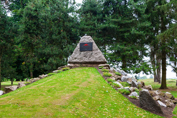 British 29th Division Memorial, Beaumont-Hamel, Somme, France.