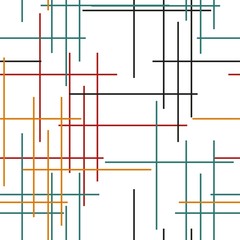 White abstract seamless background lines in modern style on white background.