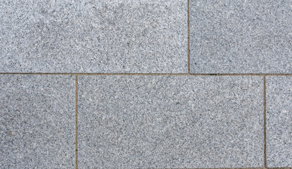 Verlegte Granitplatten Ausschnit