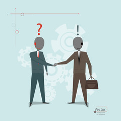 The concept of a failed transaction, error and deception.