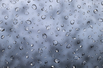 Background of blurred frozen ice texture with water droplets