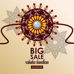 raksha bandhan big sale poster