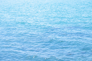 Fototapeta premium soft wave of the sea on the sandy beach.