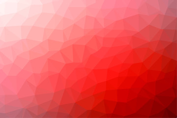 Fototapeta premium Redgradient vector polygonal mosaic texture background. 