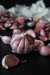 group of garlic