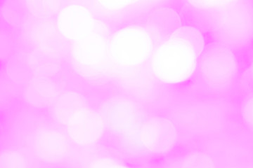 Background bokeh pink On Valentine's Day. Love Concept