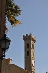 Fototapeta na wymiar Villenvorort Fiesole bei Florenz (Toskana)