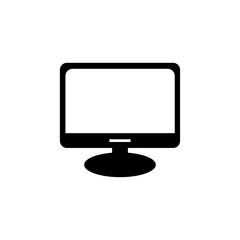 Monitor, screen, symbol, icon vector illustration