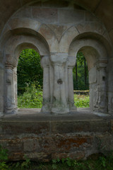 Georgenthal Thuringen Germany. Cloister ruin. History
