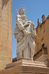 Fototapeta na wymiar Monument of St Paul in Rabat