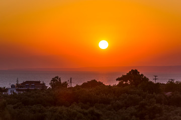 Fototapeta premium Beautiful landscape in Zakynthos island