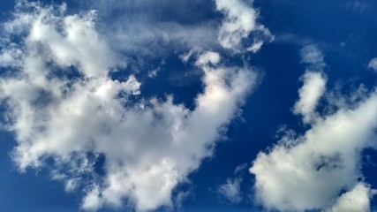 Obraz premium a perfect day includes awesome clouds and magnifique sky