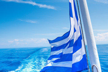 greek flag of greece