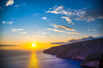 Landscape at the sea