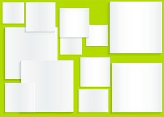 Fototapeta premium set of notes on white background