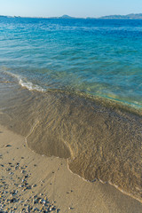 waves at the sea