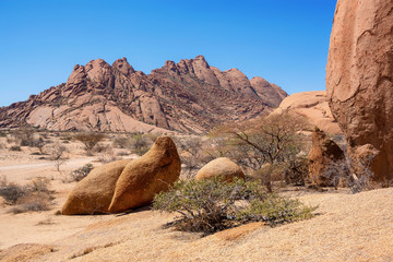 Berg Spitzkoppe, Erongo, Namibia,