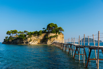 Landscape in Zakynthos island, Greece