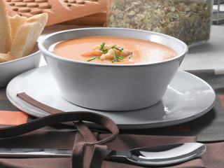 CREMA DE LANGOSTINOS. SHRIMP CREAM.