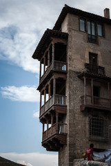 Fototapeta na wymiar HANGED HOUSES OF CUENCA