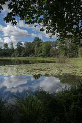 Fototapeta na wymiar Schorssow Germany Lake