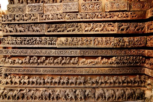 The Incredible Hoysala Temples of Karanataka  - Hoysaleswara Temple Halebeedu