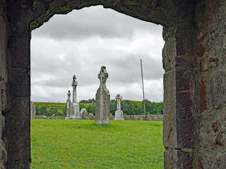 Clonmacnoise - eine einzigartige Klosterruine im County Offaly 