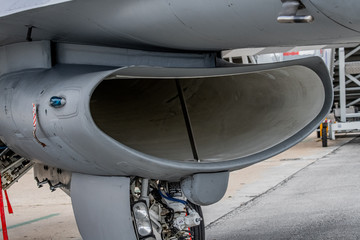 F-16 Fighting Falcon de la composante air Belge en présentation au salon du Bourget 2019