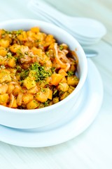 rice with chicken and vegetables