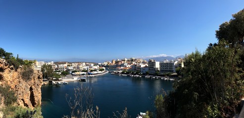 crete panoramic view