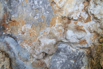 Cave wall/Surface of a cave/Stone surface/Stone background texture.