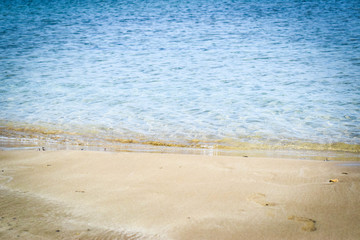 Summer sea blue waves background