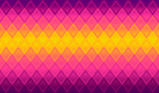 Stylish geometric diamond-shape background. Design