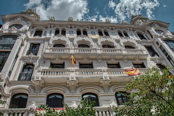 Nice building in the center of Madrid