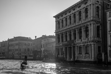sunset in venice, lovely day and nice time