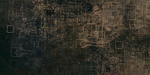 Modern art. Wide brush. Abstract. Painterly mix. Canvas surface. Oil painting. Colorful pattern. Backdrop material. Wall painting. 2d illustration. Handmade background.