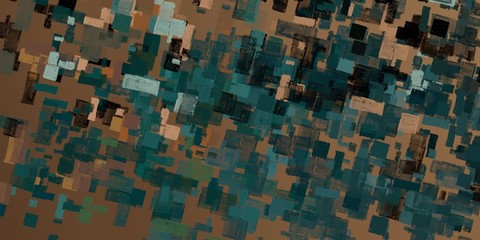 Painterly mix. Backdrop material. Colorful pattern. Modern art. Canvas surface. Oil painting. Color texture. Wide brush. Abstract. Handmade background. 2d illustration.