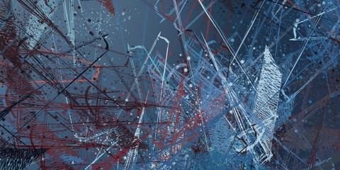 Handmade background. Colorful pattern. Backdrop material. Oil painting. Modern art. Wall painting. Wide brush. Canvas surface. Color texture. Abstract. 2d illustration. 