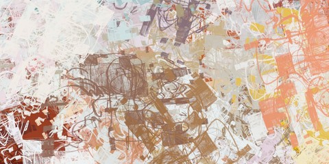 Naklejka premium Handmade background. Colorful pattern. Backdrop material. Oil painting. Modern art. Wall painting. Wide brush. Canvas surface. Color texture. Abstract. 2d illustration. 