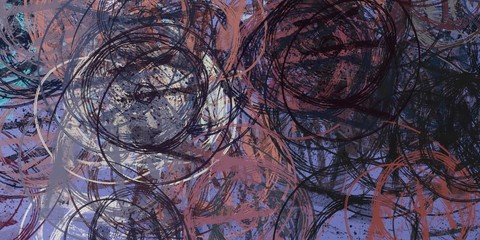 Painterly mix. Oil painting. Backdrop material. Wall painting. Handmade background. Color texture. Colorful pattern. Canvas surface. Modern art. 2d illustration. Wide brush. 