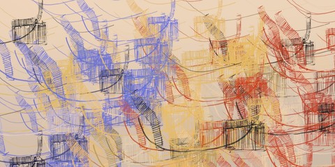 Painterly mix. Modern art. Color texture. Colorful pattern. Oil painting. Handmade background. Abstract. Wide brush. 2d illustration. Wall painting. Canvas surface. 