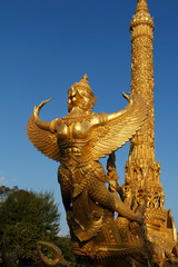 Fototapeta na wymiar Buddhistische Tempel in Ubon, Nord-Ost-Thailand