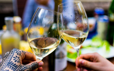 glasses of wine