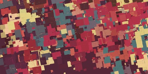 Fototapeta premium Canvas surface. Oil painting. Backdrop material. Colorful pattern. Handmade background. Painterly mix. Wall painting. Abstract. Wide brush. Modern art. 2d illustration. 