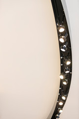 A series of ceiling lamps with halogen lamps. 