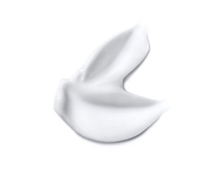 Cosmetic cream isolated on white