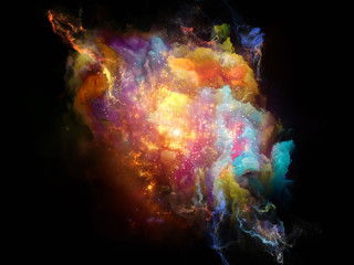 Obraz na płótnie Canvas Deep Space Color