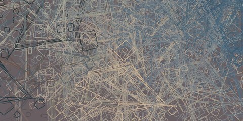 Painterly mix. Modern art. Wide brush. Canvas surface. Abstract. Wall painting. Backdrop material. Handmade background. 2d illustration. Colorful pattern. Color texture. 