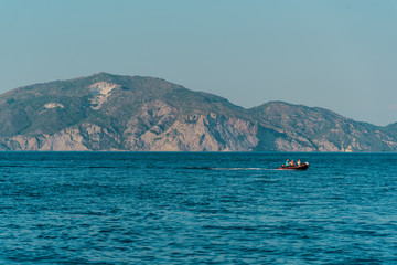 Obraz premium Sea landscape in Zakynthos island, Greece