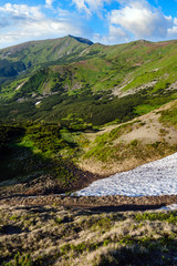 Massif of Pip Ivan, Carpathian, Chornohora, Ukraine.